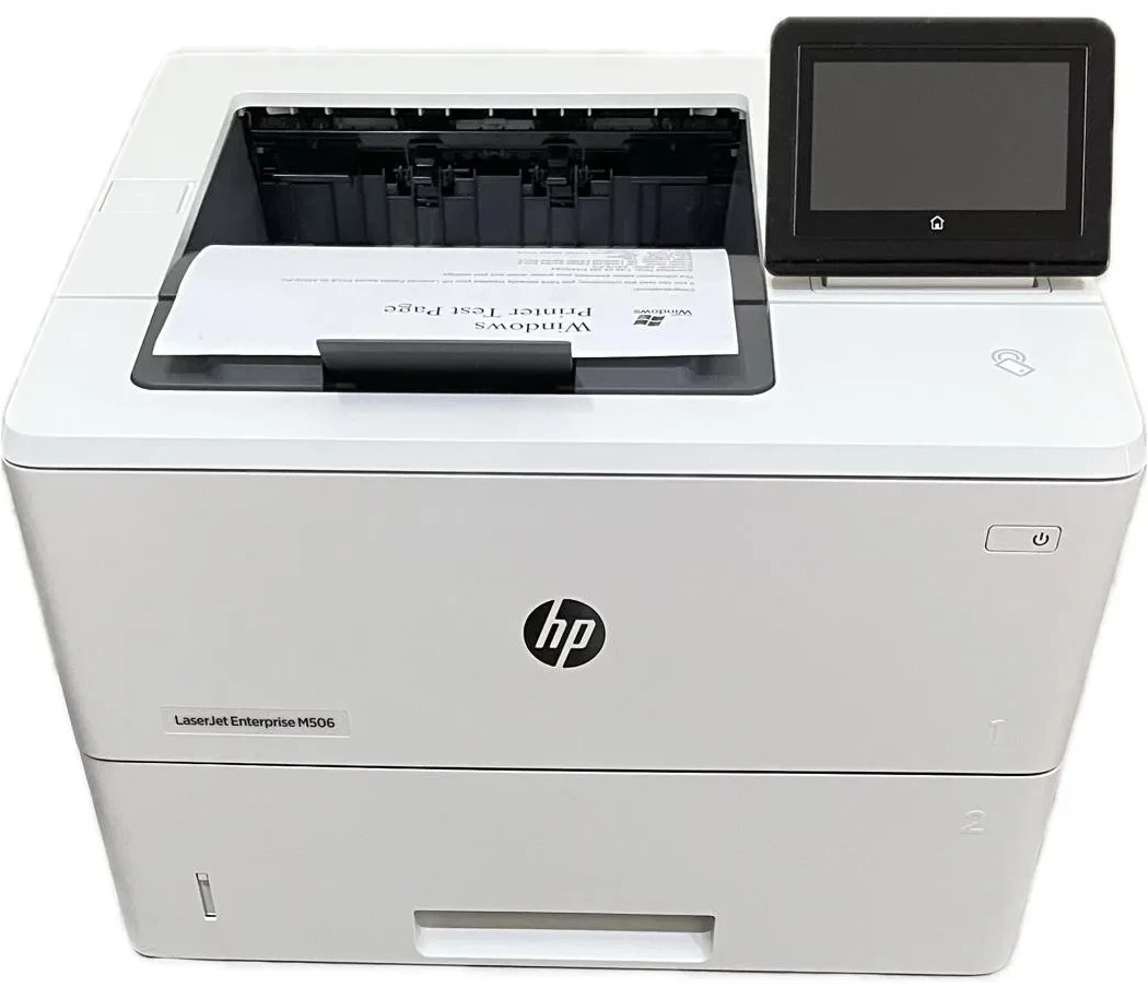 پرینتر لیزری HP 506dnw پرینتر HP LaserJet Pro 506dnw با کاست کاغذ اضافی